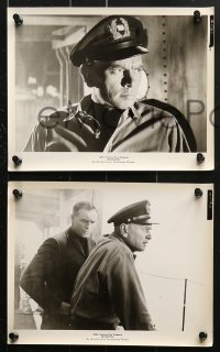 2d502 MORITURI 8 8x10 stills 1965 Marlon Brando, Nazi captain Yul Brynner, Janet Margolin!