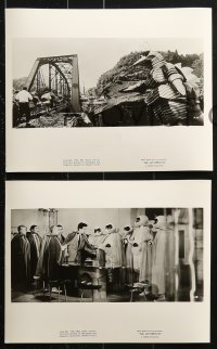 2d289 MYSTERIANS 13 8x10 stills 1959 great fx scenes of alien ships attacking Earth's surface!