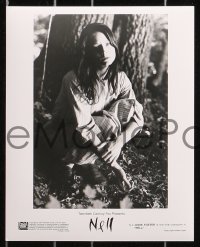 2d396 NELL 10 8x10 stills 1994 Jodie Foster, Liam Neeson, Richardson, directed by Michael Apted!
