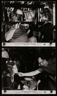 2d860 ONCE UPON A TIME IN THE WEST 3 8x10 stills 1969 candid images of Leone directing Cardinale!