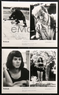2d509 POLLOCK 8 8x10 stills 2000 Harris in the title role as the artist, Marcia Gay Harden!