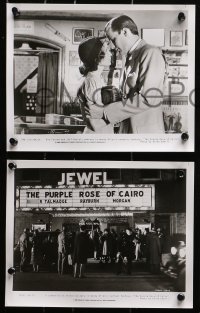 2d354 PURPLE ROSE OF CAIRO 11 8x10 stills 1985 directed by Woody Allen, Jeff Daniels, Mia Farrow