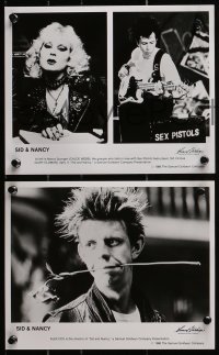 2d800 SID & NANCY 4 8x10 stills 1986 Gary Oldman & Chloe Webb, punk rock directed by Cox!
