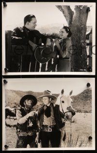 2d517 SING COWBOY SING 8 8x10 stills 1937 Tex Ritter with guitar & his horse White Flash!