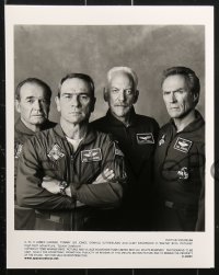 2d407 SPACE COWBOYS 10 8x10 stills 2000 astronauts Eastwood, Tommy Lee Jones, Sutherland & Garner!