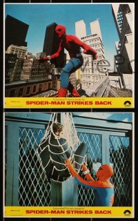 2d105 SPIDER-MAN STRIKES BACK 5 8x10 mini LCs 1978 Marvel Comics, Spidey's greatest challenge!