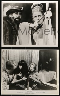 2d868 SPIRITS OF THE DEAD 3 8x10 stills 1969 Roger Vadim, sexy Jane Fonda & Andreas Voutsinas!