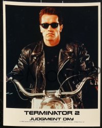 2d087 TERMINATOR 2 7 color foreign 8x10 stills 1991 Arnold Schwarzenegger, Linda Hamilton!