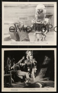 2d364 TOBOR THE GREAT 11 8x10 stills 1954 man-made funky robot with every human emotion!