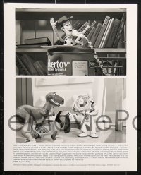 2d736 TOY STORY 5 8x10 stills 1995 Woody, Buzz Lightyear, Disney and Pixar animated cartoon!