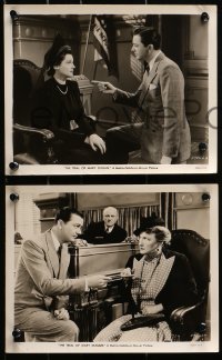 2d737 TRIAL OF MARY DUGAN 5 8x10 stills 1941 Robert Young, all fingers point to sexy Laraine Day!