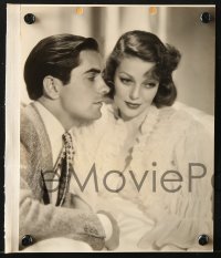 2d990 TYRONE POWER/LORETTA YOUNG 2 8x9 key book stills 1930s great close-up images of the legends!