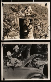 2d206 RACKETEER ROUND-UP 20 8x10 stills 1934 cowboy Edmund Cobb with gangsters & KKK?