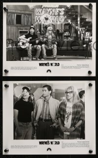 2d819 WAYNE'S WORLD 4 8x10 stills 1992 Mike Myers & Dana Carvey from Saturday Night Live sketch!