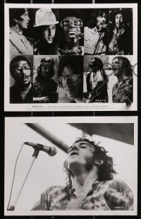 2d176 WOODSTOCK 25 from 7.25x10 to 8.25x10.25 stills 1970 great images from legendary rock 'n' roll concert!