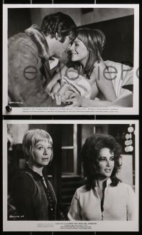 2d260 X Y & ZEE 15 8x10 stills 1971 great images of Elizabeth Taylor, Michael Caine, Susannah York!