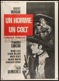2f620 DAKOTA JOE French 1p 1970 Demicheli' Un hombre y un colt, art of Robert Hundar & Sancho!