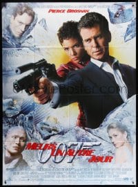 2f636 DIE ANOTHER DAY French 1p 2002 Pierce Brosnan as James Bond & Halle Berry as Jinx!