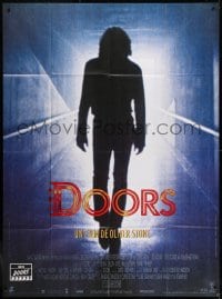 2f645 DOORS French 1p 1990 silhouette of Val Kilmer as Jim Morrison, directed by Oliver Stone!