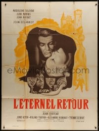 2f656 ETERNAL RETURN French 1p R1960s Jean Cocteau & Delannoy's L'eternel retour, Marais, Murat