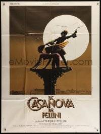 2f666 FELLINI'S CASANOVA French 1p 1977 Il Casanova di Federico Fellini, completely different art!