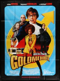 2f696 GOLDMEMBER French 1p 2002 Mike Myers as Austin Powers, Michael Caine, Beyonce Knowles