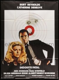 2f734 HUSTLE French 1p 1976 Robert Aldrich, Burt Reynolds & sexy Catherine Deneuve by target!
