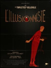 2f741 ILLUSIONIST French 1p 2010 cool magician cartoon with a screenplay by Jacques Tati!