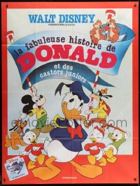 2f767 LA FABULEUSE HISTOIRE DE DONALD French 1p R1980s Donald Duck, Mickey, Goofy, Pluto & more!