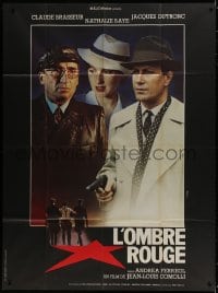 2f788 L'OMBRE ROUGE French 1p 1981 Claude Brasseur, Nathalie Baye, Jacques Dutronc, World War II!