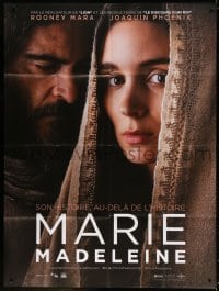 2f804 MARY MAGDALENE teaser French 1p 2018 Rooney Mara in the title role, Joaquin Phoenix as Jesus!