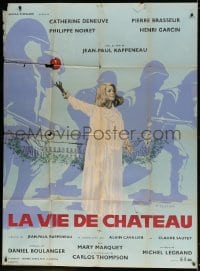 2f807 MATTER OF RESISTANCE French 1p 1966 La Vie de Chateau, Tevlun art of Catherine Deneuve!