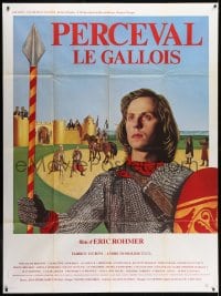 2f842 PERCEVAL French 1p 1979 Eric Rohmer's tale of medieval knights in King Arthur's court!