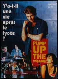 2f864 PUMP UP THE VOLUME French 1p 1990 Christian Slater, Scott Paulin, Samantha Mathis