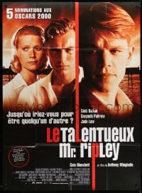 2f932 TALENTED MR. RIPLEY French 1p 2000 Matt Damon, Jude Law, Gwyneth Paltrow, different image!