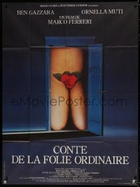 2f933 TALES OF ORDINARY MADNESS French 1p 1981 Ben Gazzara, Ornella Muti, sexy & bizarre artwork!