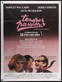 2f940 TERMS OF ENDEARMENT French 1p 1984 Shirley MacLaine, Debra Winger & Jack Nicholson, different!
