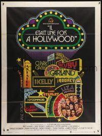 2f942 THAT'S ENTERTAINMENT French 1p 1975 classic MGM Hollywood, cool montage art!