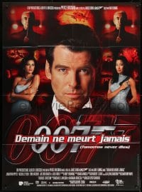 2f954 TOMORROW NEVER DIES French 1p 1997 Pierce Brosnan as Bond, Michelle Yeoh, Teri Hatcher!