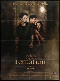 2f960 TWILIGHT SAGA: NEW MOON advance French 1p 2009 Kristen Stewart, Robert Pattinson, Lautner!