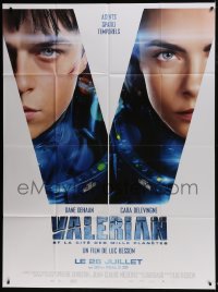 2f970 VALERIAN & THE CITY OF A THOUSAND PLANETS advance French 1p 2017 Luc Besson, Deehan, Delevingne