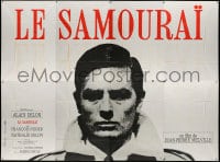 2f479 LE SAMOURAI French 8p 1968 Jean-Pierre Melville film noir classic, Alain Delon, ultra rare!