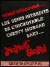 2f486 DEADLY WEAPONS French 41x55 1975 Doris Wishman directed, starring Chesty Morgan & Harry Reems!