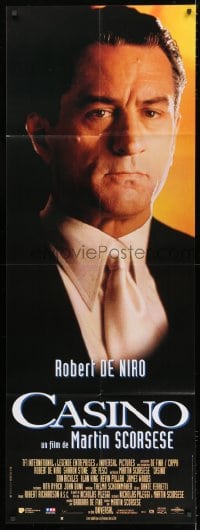 2f511 CASINO French door panel 1996 portrait of Robert De Niro, directed by Martin Scorsese!