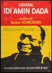 2f500 IDI AMIN DADA French 31x43 1975 controversial film about controversial Ugandan dictator!