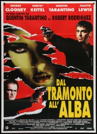 2f111 FROM DUSK TILL DAWN Italian 1p 1996 George Clooney & Quentin Tarantino, vampires, different!