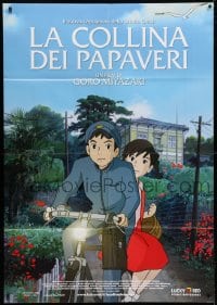 2f112 FROM UP ON POPPY HILL Italian 1p 2012 from Hayao's son Goro Miyazaki anime, great artwork!