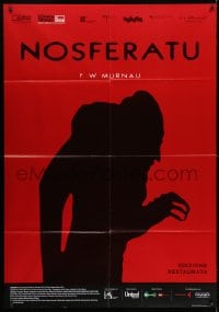 2f150 NOSFERATU Italian 1p R2016 F.W. Murnau silent classic digitally restored, great vampire art!