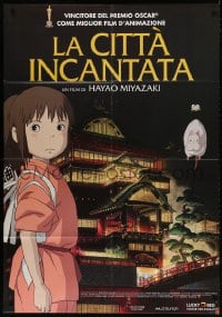 2f174 SPIRITED AWAY Italian 1p R2014 Hayao Miyazaki's classic anime Sen to Chihiro no kamikakushi!