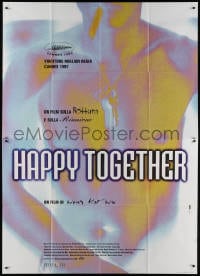 2f035 HAPPY TOGETHER Italian 2p 1997 Wong Kar Wai, homosexuals travel to Argentina and break up!